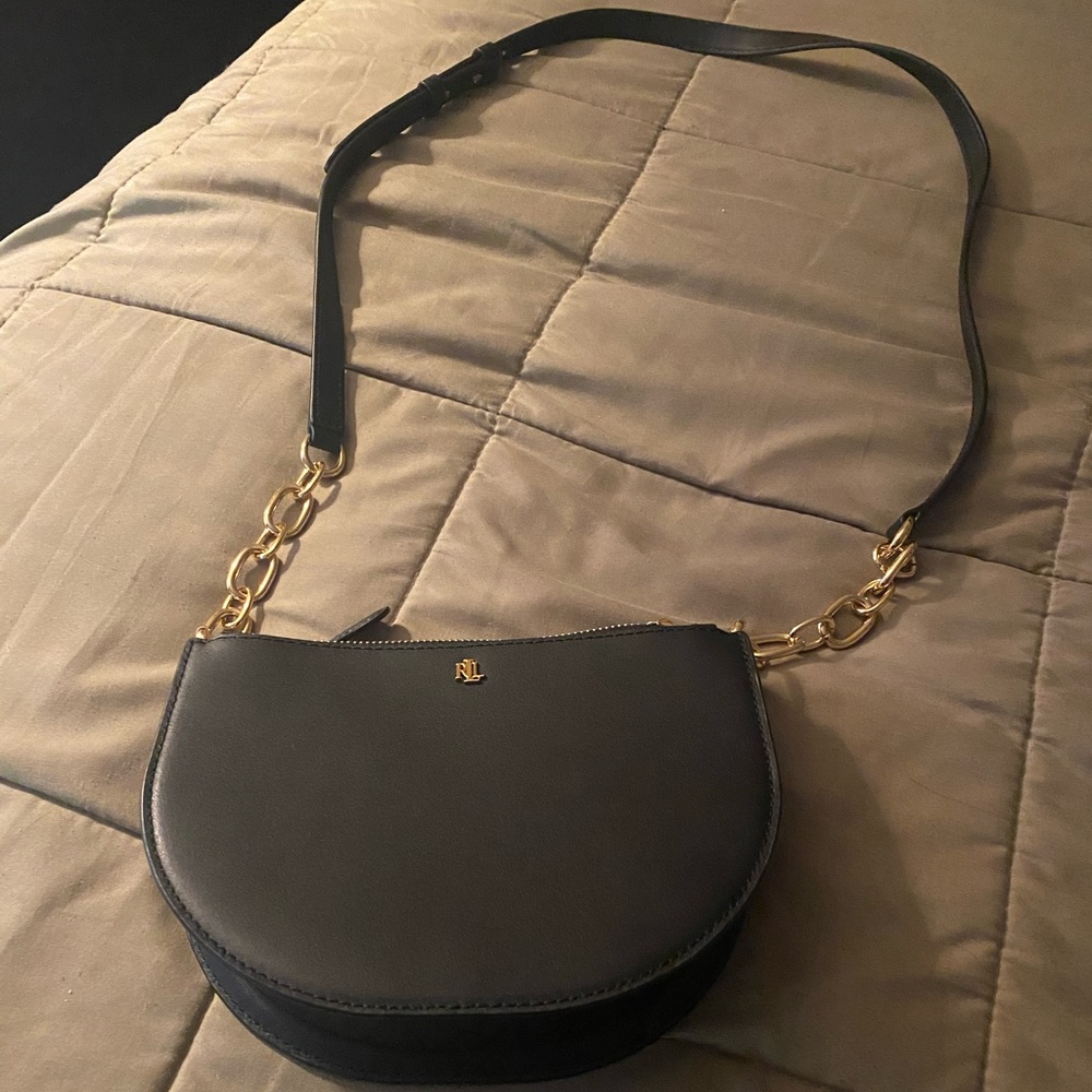 Ralph Lauren Smooth Leather Sutton Crossbody